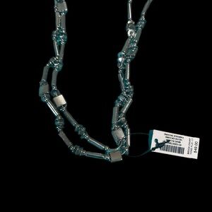 Chico's Silver Multi-Bead Necklace